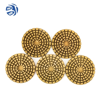 Different Sizes Wet Diamond Polishing Pad For Stone Concrete