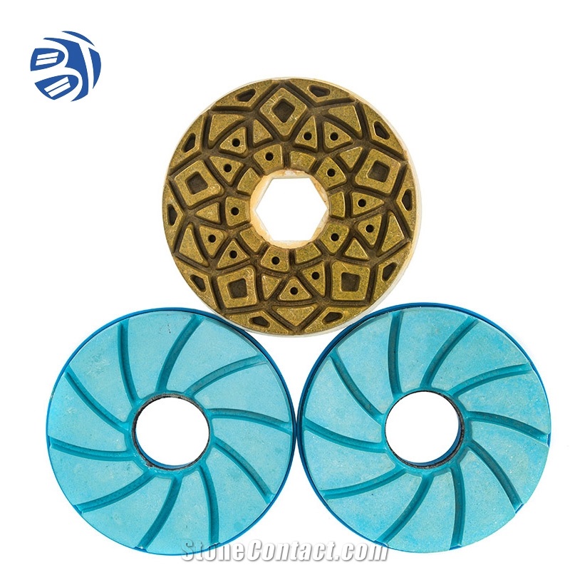 Different Sizes Wet Diamond Polishing Pad For Stone Concrete