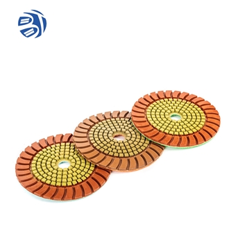 Different Sizes Wet Diamond Polishing Pad For Stone Concrete