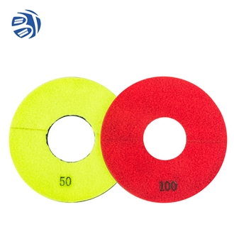 Four Steps Diamond Wet Polishing Pads For Granite