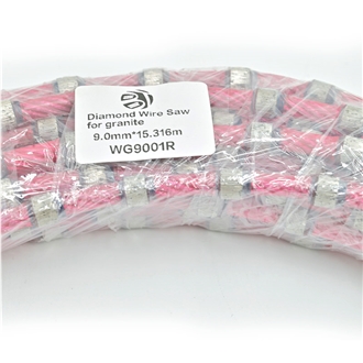 Granite 11.5*40 Mm Diamond Wire Cutting Rope Saw