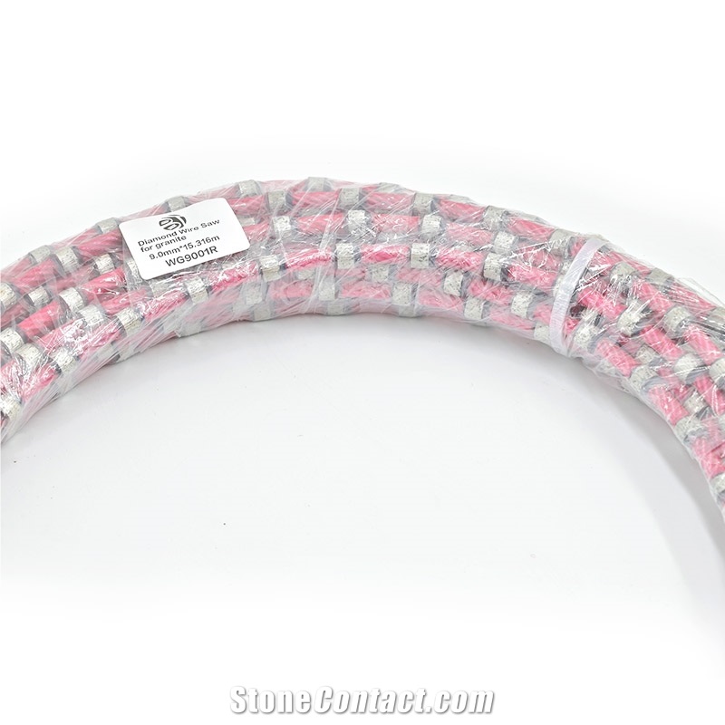 Granite 11.5*40 Mm Diamond Wire Cutting Rope Saw