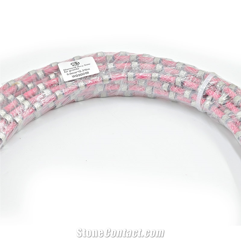 Granite 11.5*40 Mm Diamond Wire Cutting Rope Saw