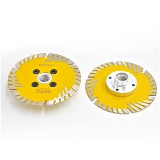 Protective Teeth Turbo Saw Blade For Tiles Cutting Machine