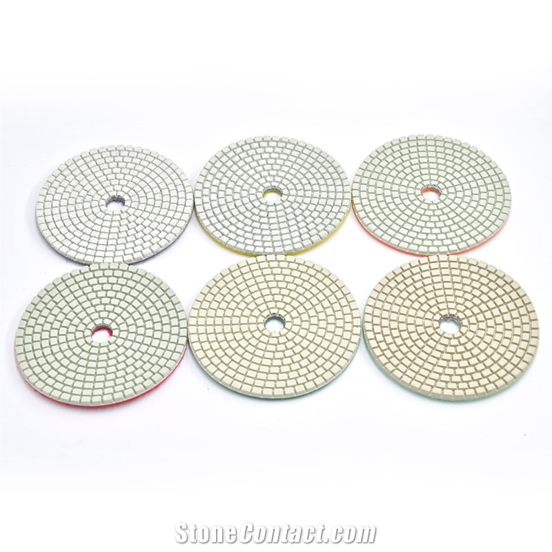 Resin Diamond Polishing Pads 4 Inch Concrete Grinder
