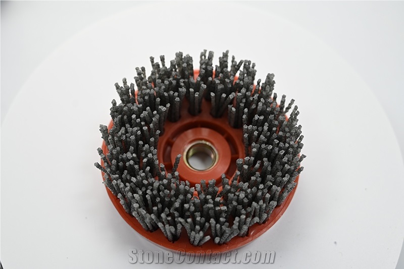 Silicon Carbide Abrasive Brush Sets High Density Brush