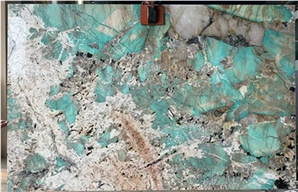 Amazonita Green Quartzite Bathroom Countertop Vanity Top