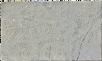 Crytal Albino White Quartzite Slabs For Wall