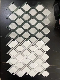 New Arrival Natural Stone Basket Weave Mosaic Tiles