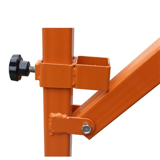 90 ° A Frame Storage Racks With Safety Pole P