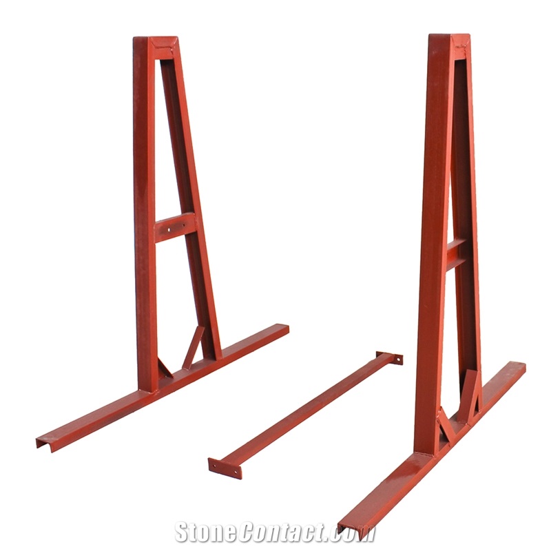 A Frame Storage Racks With Crossbar Groove Down VS