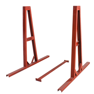 A Frame Storage Racks With Crossbar Groove Down VS