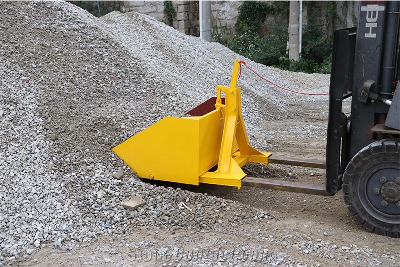 Collapsible Dumpster Bin Semi Automatic With Spade J