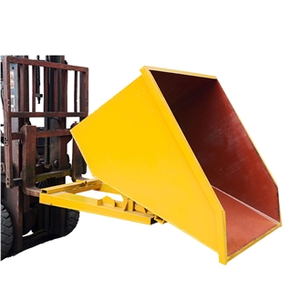 Collapsible Dumpster Bin Used By Forklift L