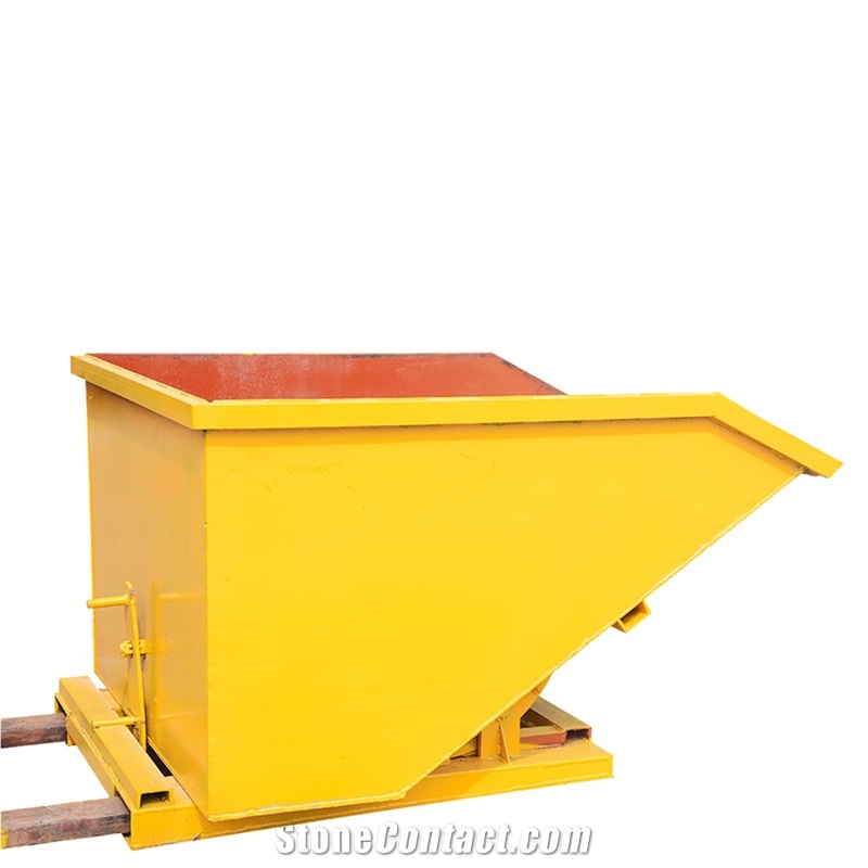 Collapsible Dumpster Bin Used By Forklift L