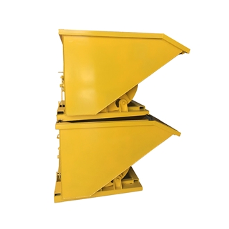 Collapsible Dumpster Bin Used By Forklift L