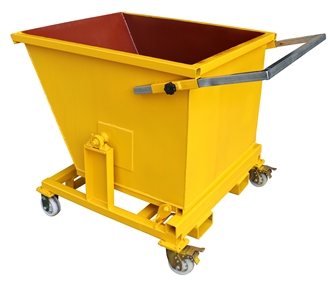 Collapsible Dumpster With Wheels H