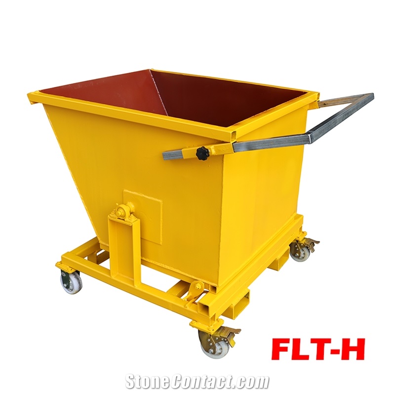 Collapsible Dumpster With Wheels H