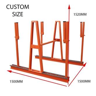 Slab Rack With A Frame Storage Racks With Safety Pole M
