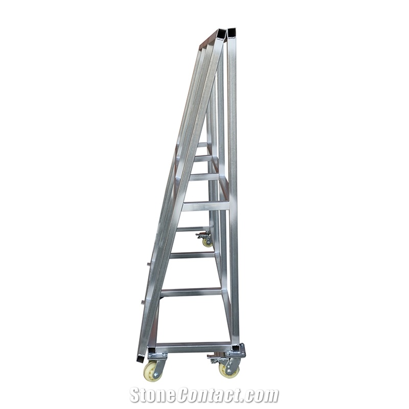 Slab Vertical A Frame Transport Rack Cart A