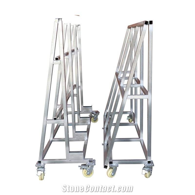 Slab Vertical A Frame Transport Rack Cart A