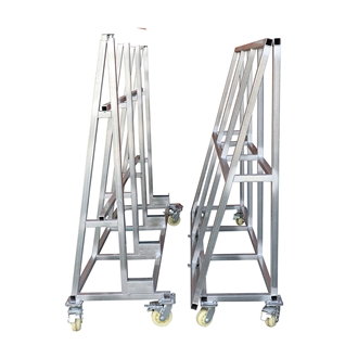 Slab Vertical A Frame Transport Rack Cart A