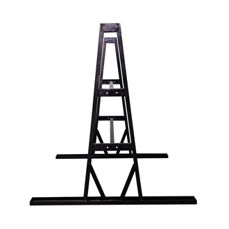 Steel 10# 1.9M Double Crossbars A Frame Storage Racks S