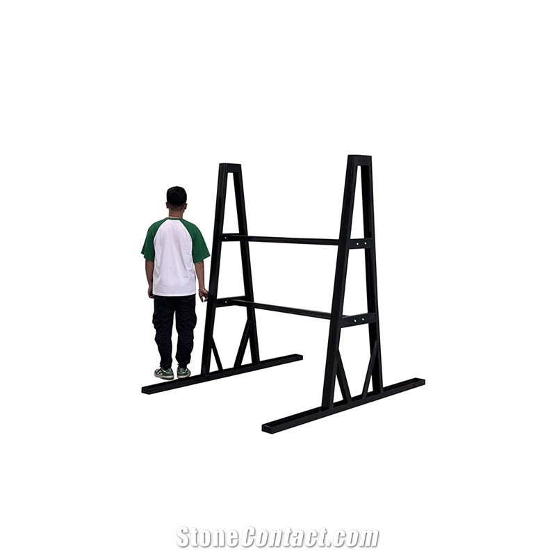 Steel 10# 1.9M Double Crossbars A Frame Storage Racks S