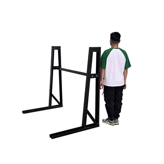 Steel 10# Single Sided A Frame Storage Rack Groove Up W