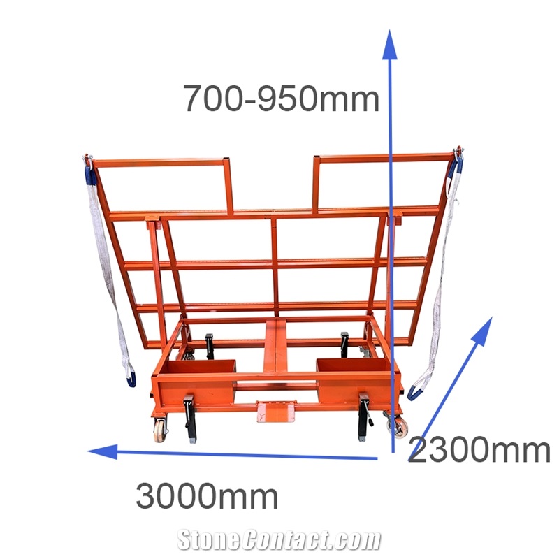 Stone Working Table Heavy Duty Transport Cart A