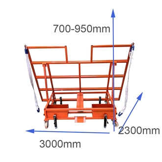 Stone Working Table Heavy Duty Transport Cart A