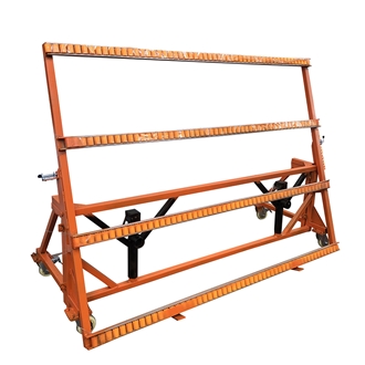 Stone Working Table Slab Transport Cart Directional Wheel