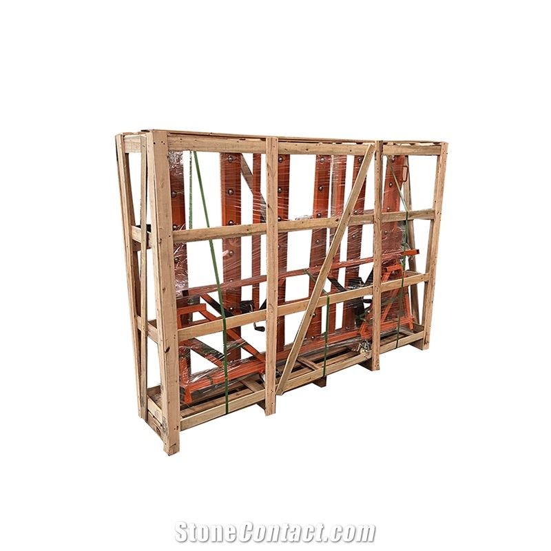 Stone Working Table Slab Transport Cart Directional Wheel