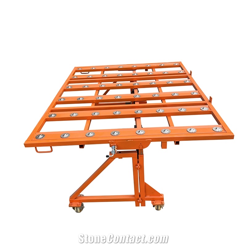 Stone Working Table Slab Transport Cart Universal Wheel