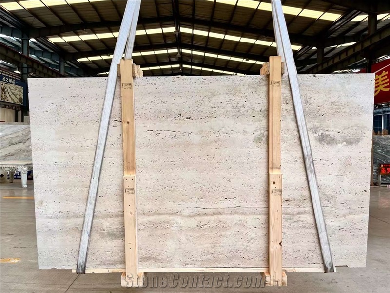 Alabastrino Travertine Navona Slabs For Engeering Usage