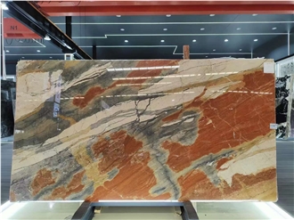 Breche Fantastique Marble Slabs For Decor Design Application