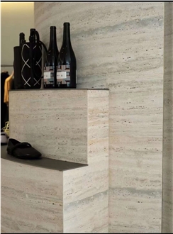 Ocean Blue Travertine Slabs For For Wall And Floor