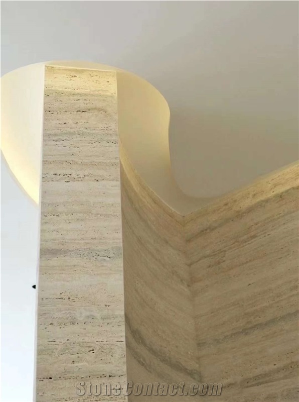Ocean Blue Travertine Slabs For For Wall And Floor