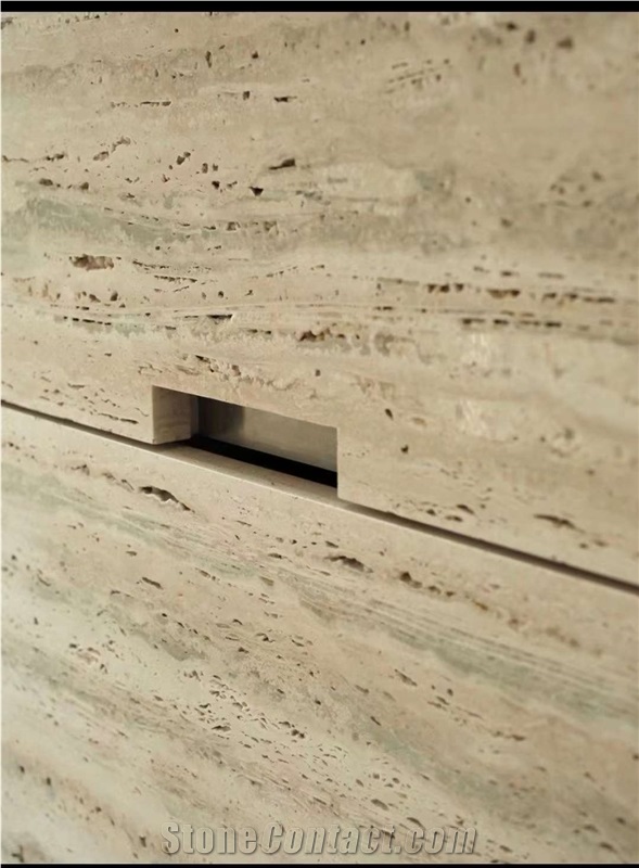 Ocean Blue Travertine Slabs For For Wall And Floor