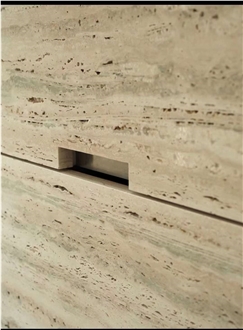 Ocean Blue Travertine Slabs For For Wall And Floor