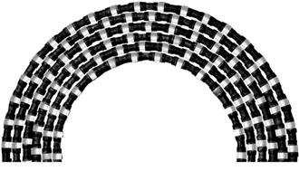 Professional 11.5 Mm Diamond Wire For Quarry