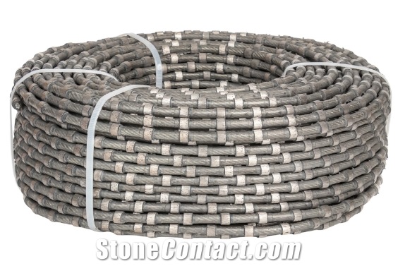 Professional 9.0Mm Diamond Wire For Stone Cutting Profiling