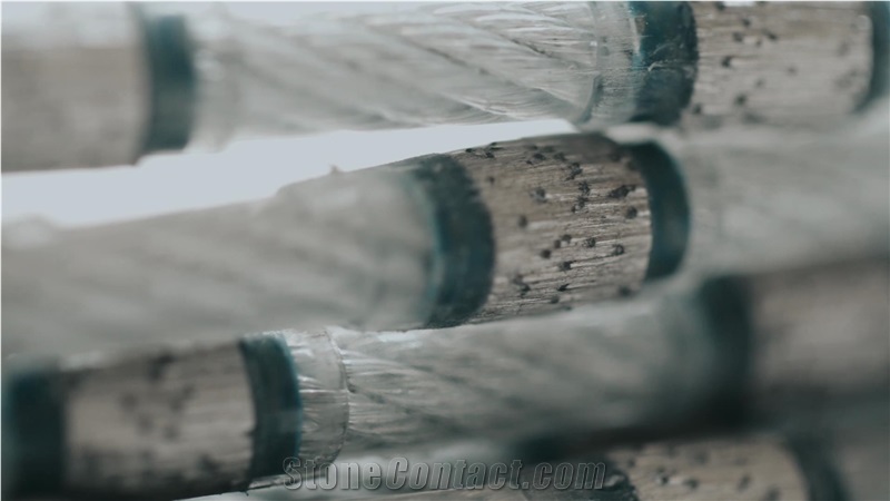 Sintered Diamond Wires For Granite Shaping And Cutting