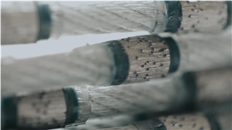 Sintered Diamond Wires For Granite Shaping And Cutting