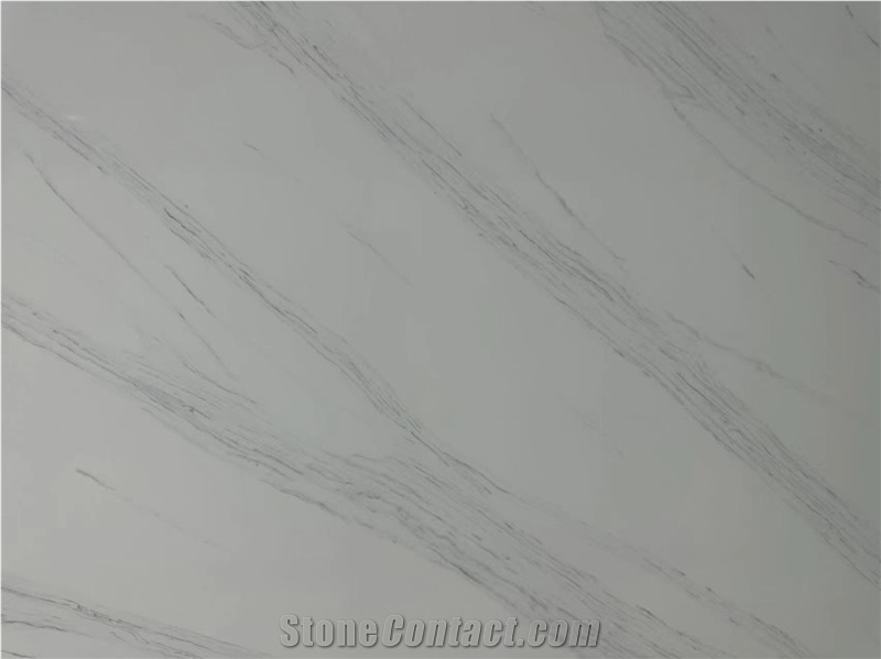 Artificial Stone White Quartz Slabs Supplier In China
