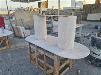 Artemis Marble Table Custom Design Restaurant Table