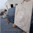 Oman Beige Marble Hand Carving Crafts