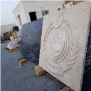 Oman Beige Marble Hand Carving Crafts