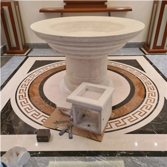 Omani Marble Custom Bathroom Unit Sink Omani Marble Custom Bathroom Unit Sink
