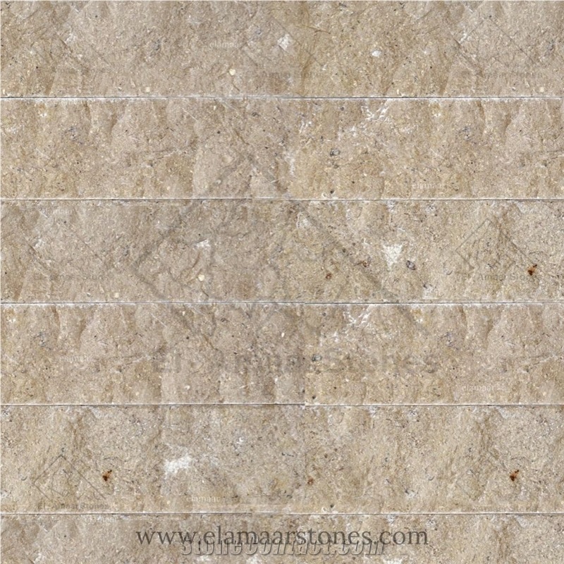 Sinai Pearl Limestone Split Face Finish Wall Tiles